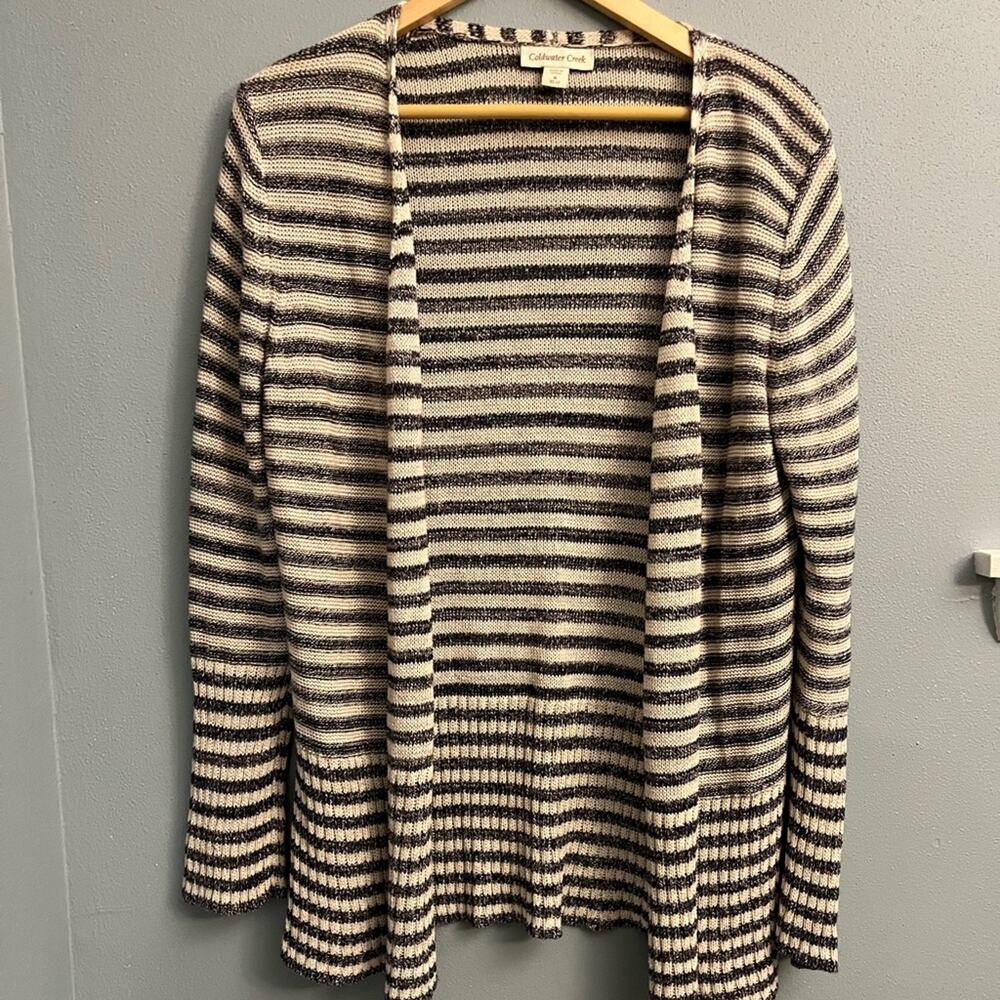 Coldwater Creek Open Front Cardigan